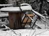 KIRKLARELI'DE OGLEDEN SONRA BASLAYAN KAR YAGISI, YUKSEK KESIMLER ILE BULGARISTAN'A ACILAN DEREKOY SINIR KAPISI KESIMINDE ETKILI OLDU. (FOTO: ALI CAN ZERAY/DHA, KIRKLARELI)